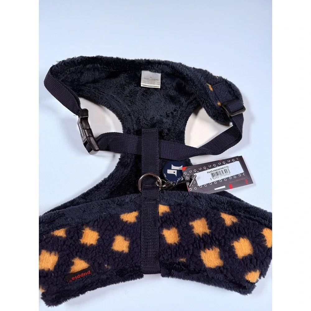 Dog Harness Over-The-Head‎ Warm Winter Tumbling Waffle Pattern Adjustable XL